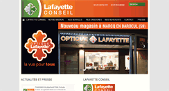 Desktop Screenshot of lafayetteconseil.com